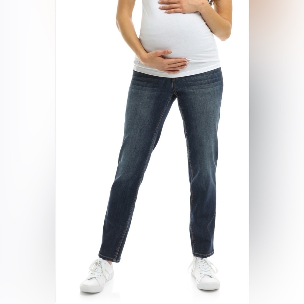 1822 Denim High-Waisted Maternity Skinny Jeans Blue | Size 4 NWT